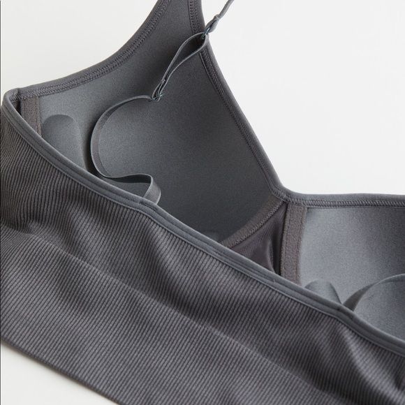 H&M Light Push-Up Ribbed Bralette - Picture 6 of 10